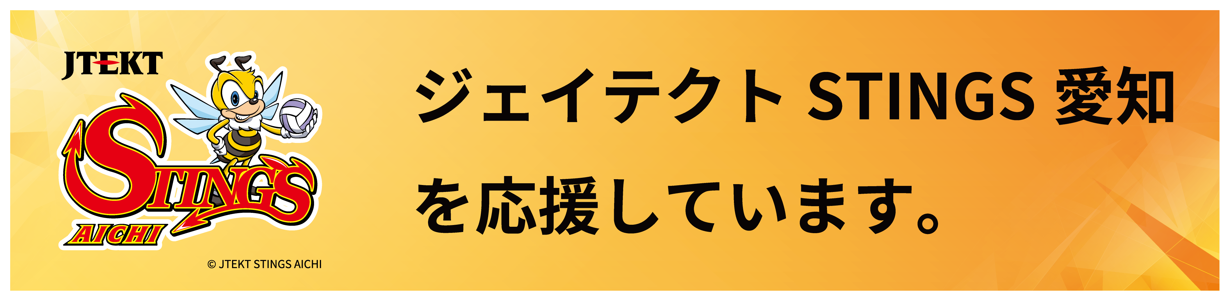 ジェイテクト STINGS 愛知を応援しています。
